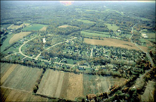 Aerial Photo of Warren County.