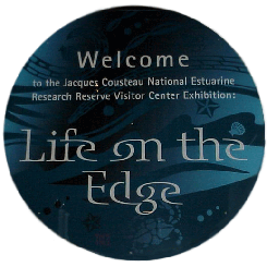 Life on the Edge sign.