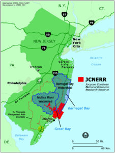 JCNERR's location in New Jersey.