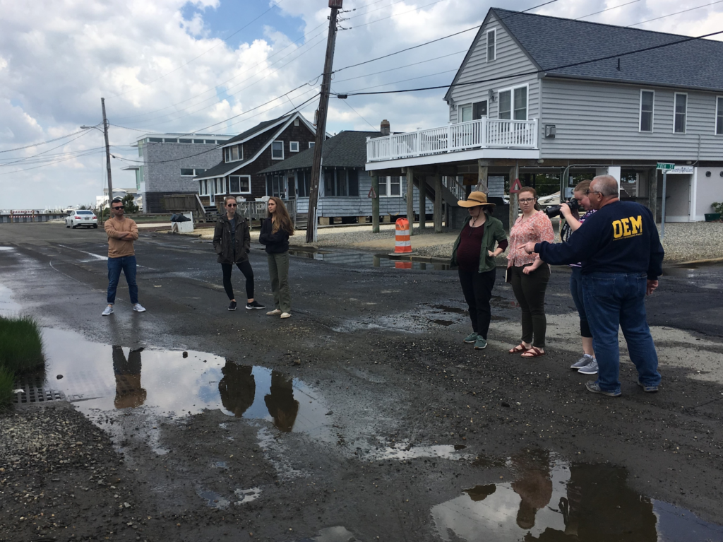 Residents with the Department of Emergency Management